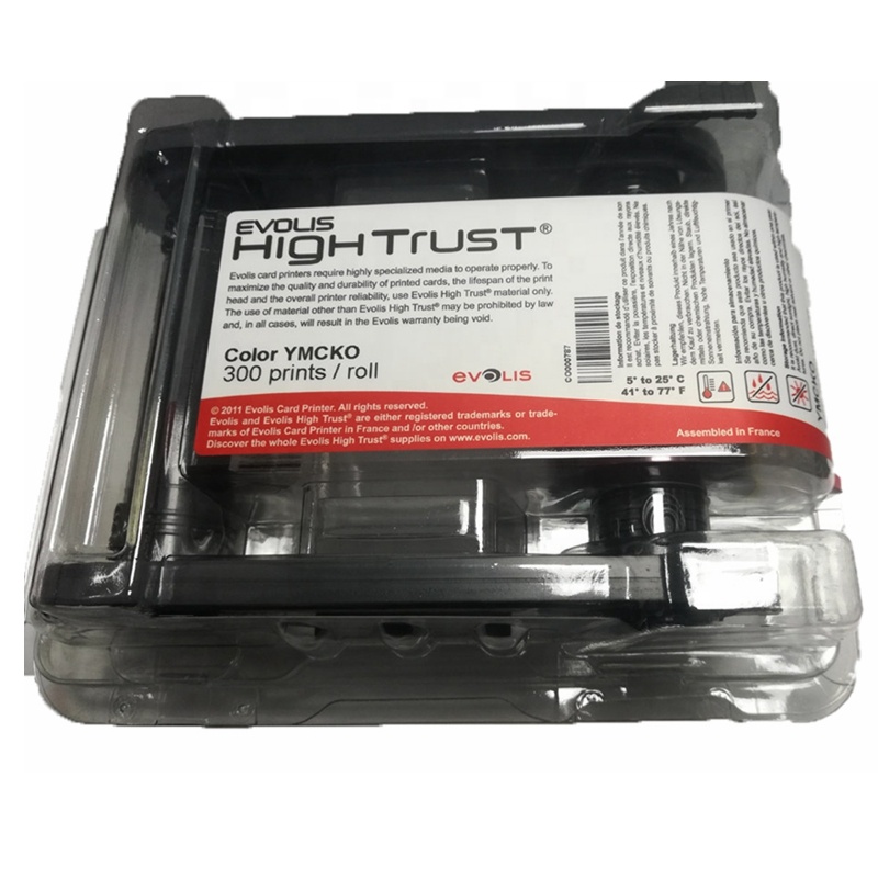 Evolis R5F008S141 Color Ribbon for 12mm Width Cards and Primacy/Zenius/Elypso Printer
