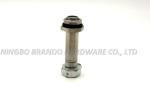 2 / 2 Way Customized Stainless Steel Valve Stems Male Thread With Double Spring