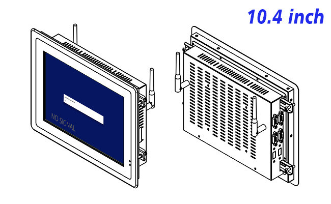 10.4-Inch Industrial Display for HMI Interfaces and Control Panels