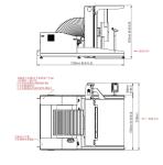 1650*1200mm Pile Turner Machine 60KPA Paper Turning And Finishing