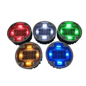Wholesale Double Sides Cat Eyes Solar Road Stud Made Of Aluminium PC In Red Shade Design from china suppliers