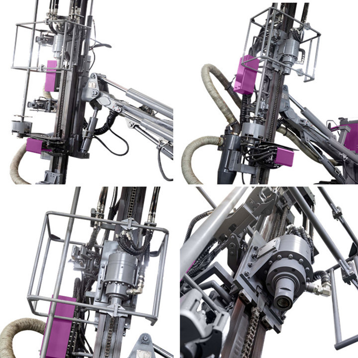 Mining Drilling Rig Integrated DTH Drilling Machine Portable Hydraulic Borehole Drilling Rig For Sale