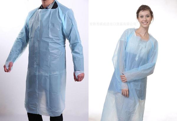Disposable surgical gown,CPE surgical gown,Non-woven surgical gown,Used in