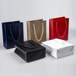 Recycled Paper Bags For Clothes Custom Logo Clothing Shopping Gift Jewelry