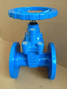 Wholesale (BS) Cast Iron Resilient Gate Valve nor-rising stem Flanged Ends from china suppliers
