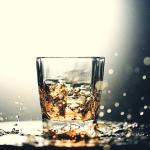 Transparent Thickened Whisky 8 Oz Highball Glass Bulk FUJI Mountain style