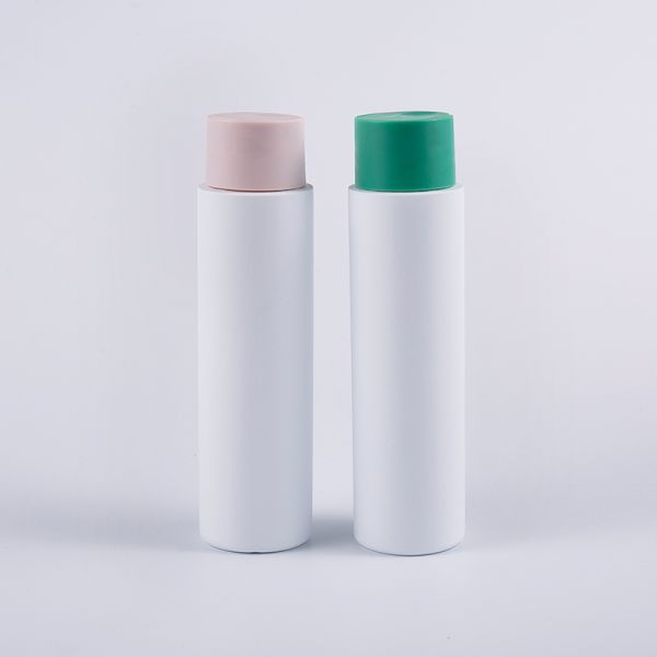 Round Shape 360ml Cleansing Shampoo Body Washes Bottles With Disk Cap