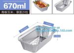 Disposable Square Aluminum Foil Bakery Cupcake Container/Bowl /Cup For Food