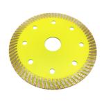 Metal Powder Diamond Circular Saw Blade No Chapping 4 inch Ultra-Thin for Stone