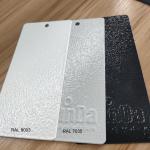 Corrosion Resistant Wrinkle Texture RAL9003 White Outdoor Epoxy Polyester Powder