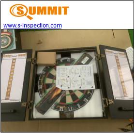 Wholesale Dartboard Cabinet Final Product Inspection , 128-218USD Qc Inspection Services from china suppliers