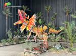 Realistic Sound Lifelike Movements High Standard Dilophosaurus Dinosaur For