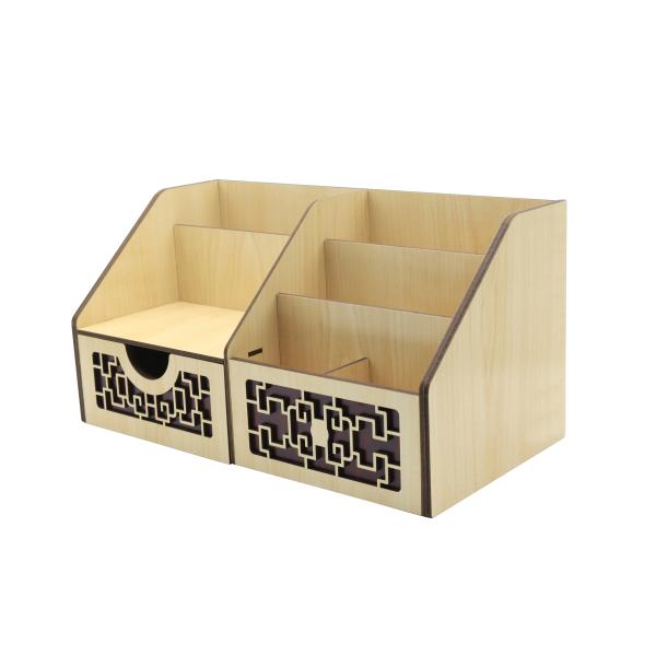 Wholesale Wood Products - Exquisite Desktop Storage Box Plywood Veneer, Plywood