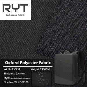Wholesale 0.48mm Oxford Polyester Fabric For Shopping Backpack Climbing Rucksack from china suppliers