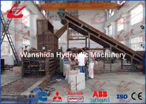 Wholesale 125 Ton Plastic Film Baler Horizontal Baling Machine 5 Wires Bale from china suppliers