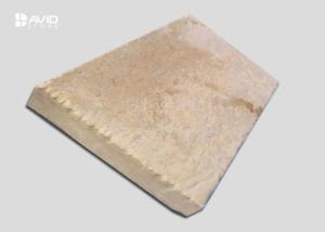 Wholesale Yellow Natural Limestone Tiles Mild Texture Strong Water Absorption from china suppliers
