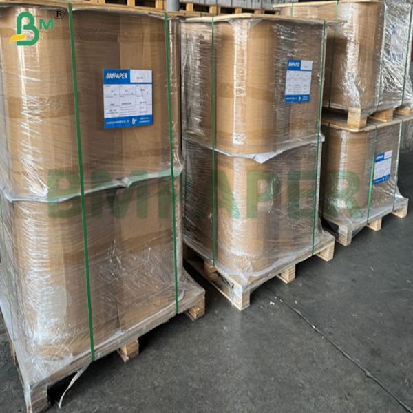 60cm 70cm Virgin Pulp 45gsm 50gsm White MG Kraft Paper For Food Bags 