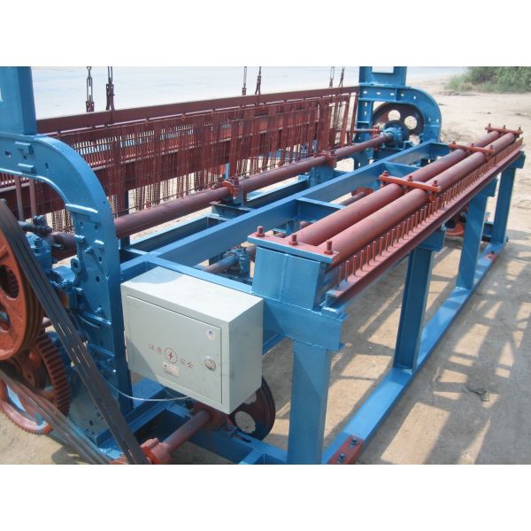 80*80mm 2.5m Hydraulic Crimped Wire Machine Low Noise