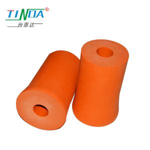 Wholesale High Durability High Temp Hot Pressed Silicone Rubber Roller Customizable from china suppliers