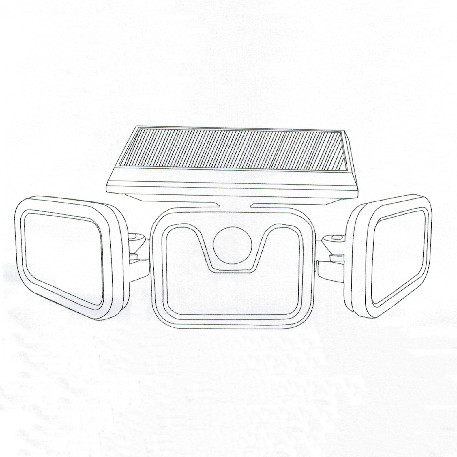 Outdoor ABS 240V 2835 SMD Led Solar Garden Light