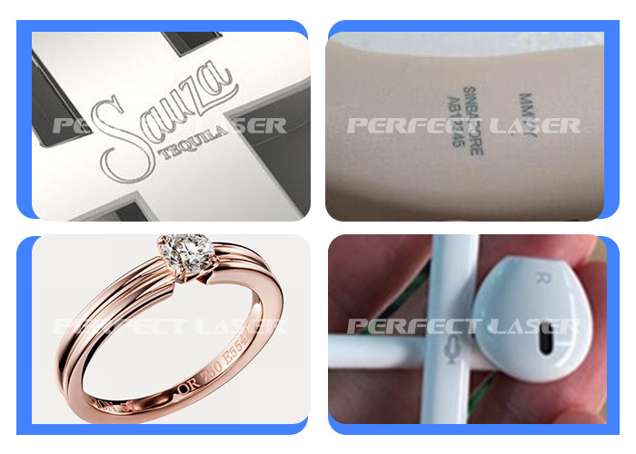 Automatic Laser Engraving Marking Machine Full Closed For Metal / Jewelry / Plastic