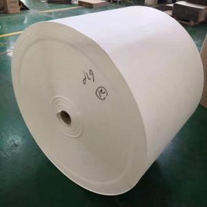 Wholesale Production supply 85-120gsm brown white PE Coated Paper Roll With Folding Resistance from china suppliers