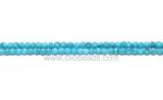 Blue Synthetic Turquoise Faceted Rounds Bead Jewellery Supplies