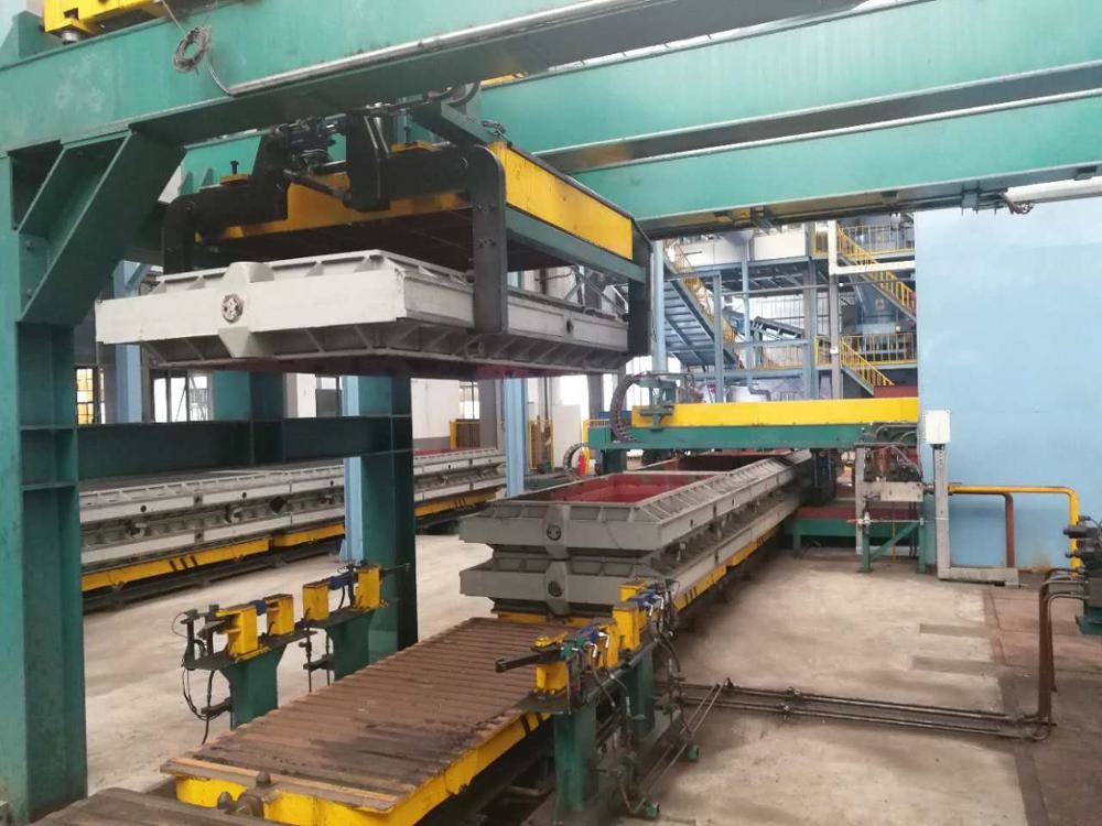 Automated Sand Molding Machine Labour Saving Low Failure Rate For Foundry Plant