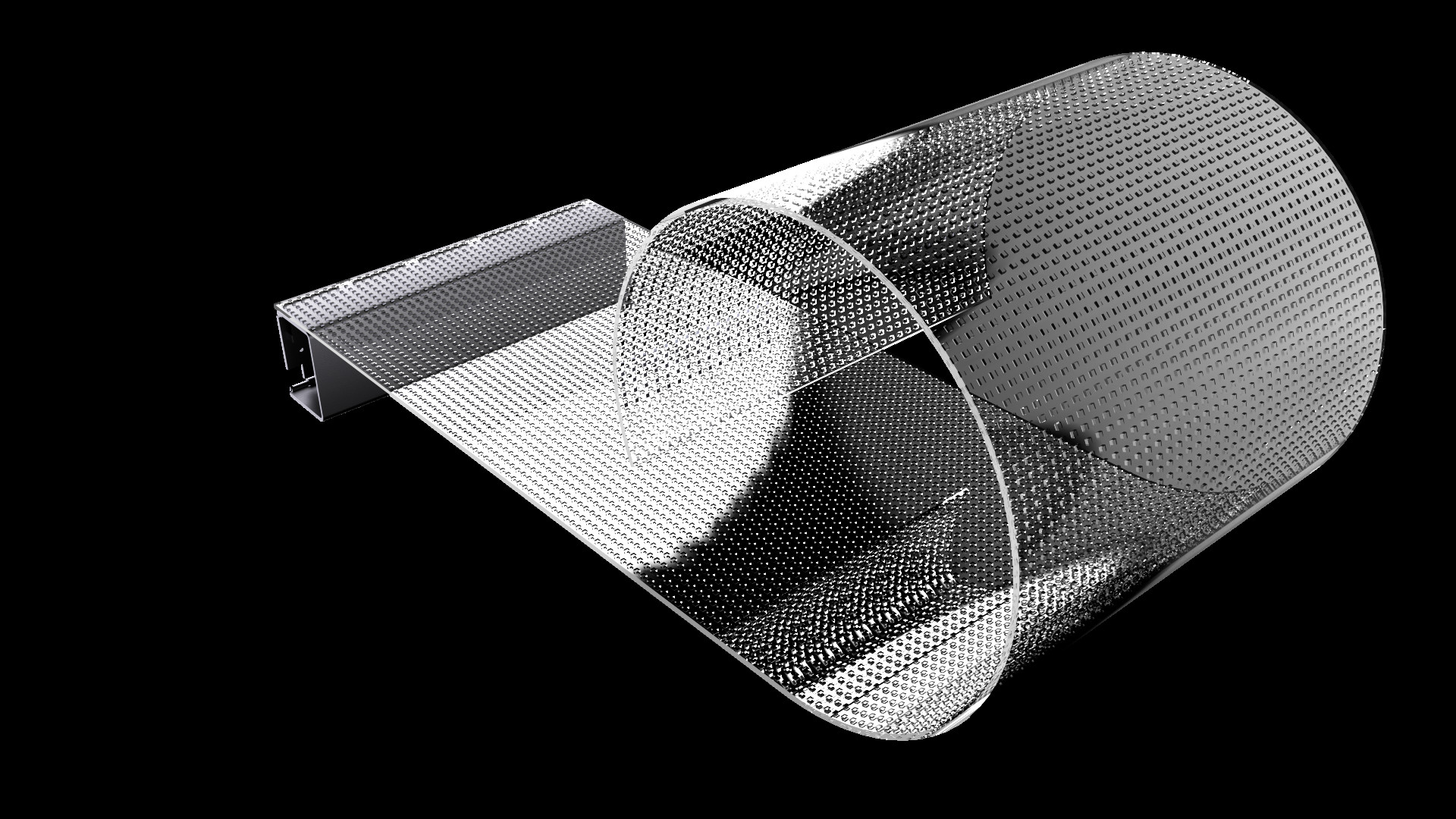 High Transparency And Wide Angle View With Flexible Transparent LED Display P8