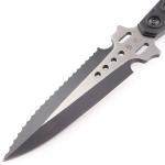 Notched Edge Carbon Steel Machete Multifunctional Camping 3Cr13
