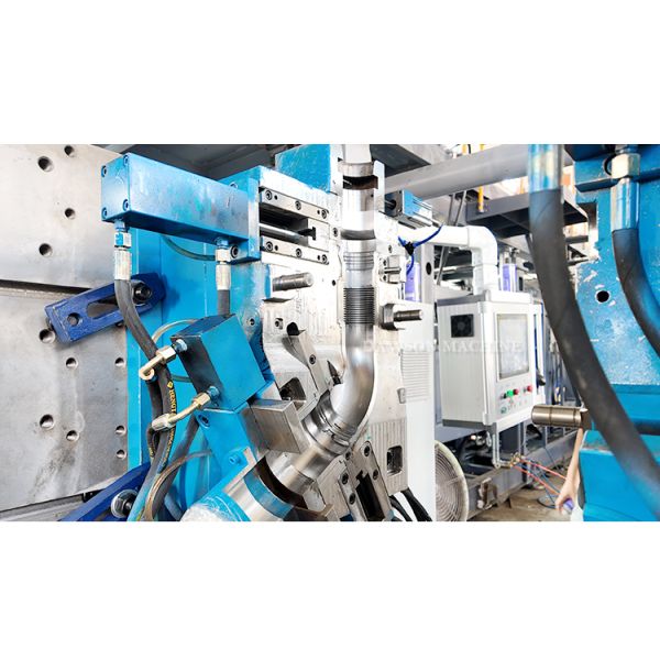 PE PP ABS PA TPV Auto Spare Parts Car Accessories Making Machine Air Intake Hose 3D Blow Molding Machine