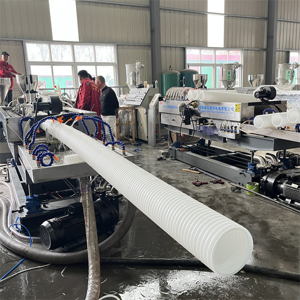 PE HDPE LDPE PP-R Pipe Production Line Plastic Extrusion Tube Pipe Extruder