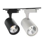3 Phase LED Track Spotlight Mini Rail Recessed Track Light 240V For Jewelry