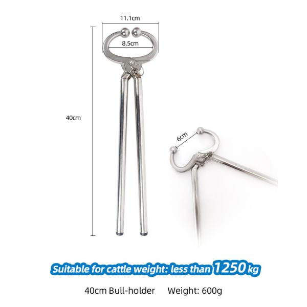 Rust Resistance 40CM Bull Holder For Streamlined Livestock Management Solutions