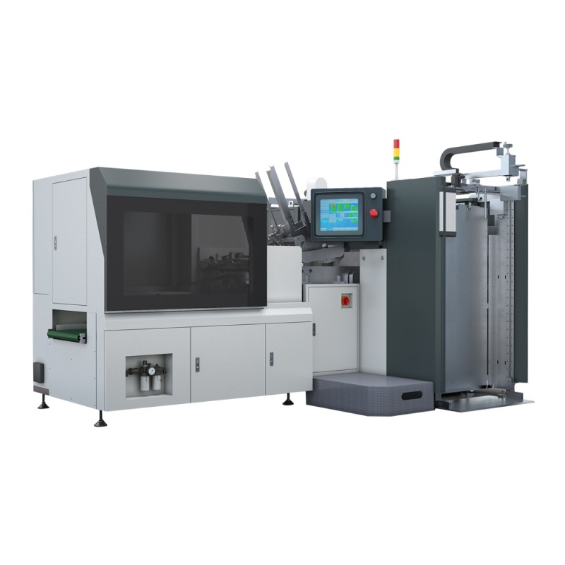HX5000B Automatic Lay Flat Binding Machine Automatic Job Changeover By Data Input Code Scanning
