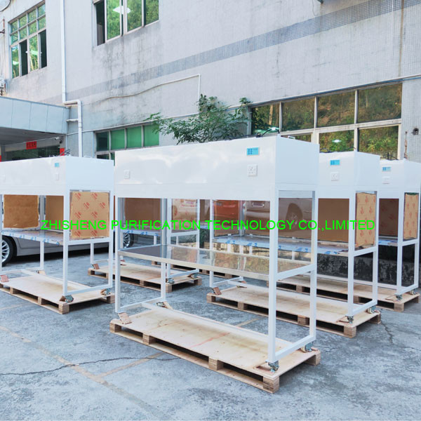 3-4 Persons Vertical Laminar Flow Cabinet Class 100 Clean Bench For Electronics Workshop