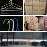 Heavy Coats Clothes Wire Hanger , Dry Cleaning Store Metal Clothes Hanger