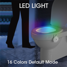 toilet night light led motion activated water-proof with UV sterilization