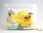 pencil packing slider zipper pvc plastic bag, student/children traveling EVA bag