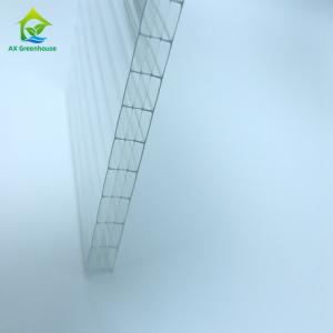 Wholesale High Load Spire Greenhouse Plastic Panels 4 Layers Polycarbonate Plastic Sheets from china suppliers