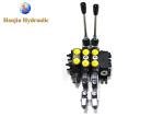 Hydraulic Solenoid Directional Valve 60 L / Min 16 Gpm Electric Solenoid 12v +