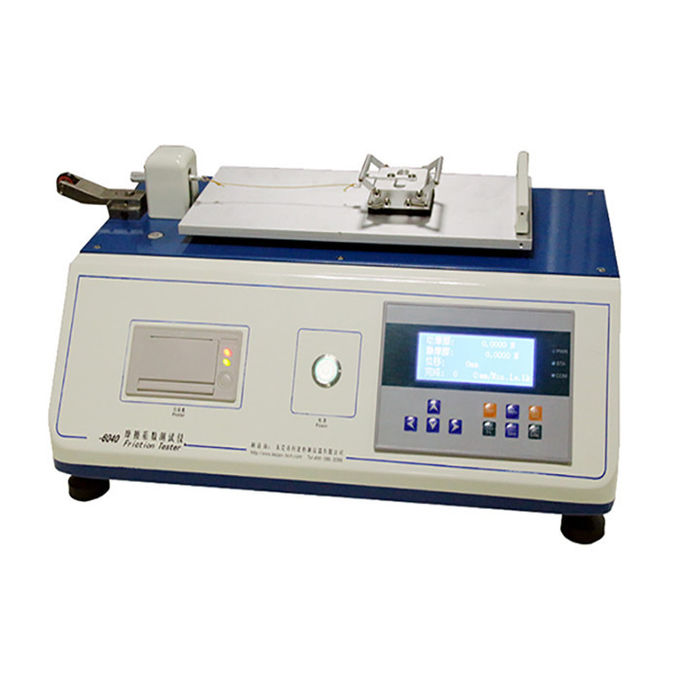 Digital Display Plastic Testing Equipment / Cof Friction Coefficient Tester 220V