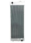 Construction Machinery Aluminum E320D Silver Excavator Radiator
