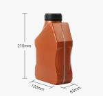 PE Engine Oil Bottle 1000ml Screw CAP Empty Motor Oil Container