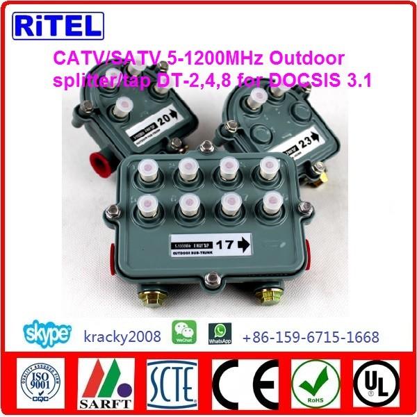 6KV MoCA catv_matv 5-1200mhz outdoor sub-trunk directional coupler DT-2 for