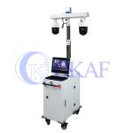 6m 1920*1080 30fps Mobile Sentry Surveillance Cctv Trailer