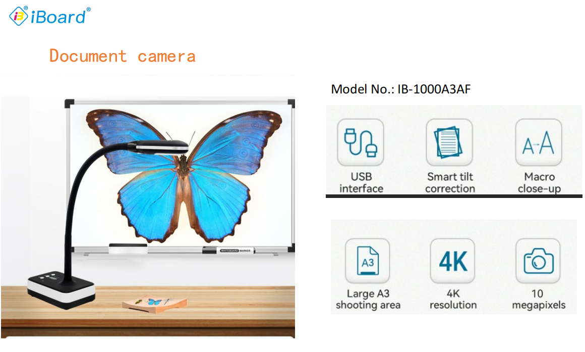 USB 2.0 Visualizer Document Camera Scanner A3 A4 A5 size