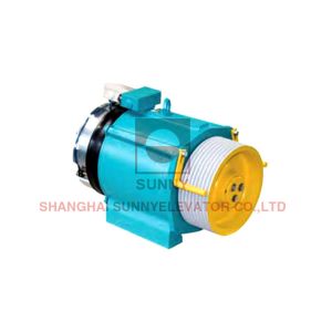 Wholesale High Efficiency Drive Traction Machine 240mm Sheave Diameter For Elevator from china suppliers