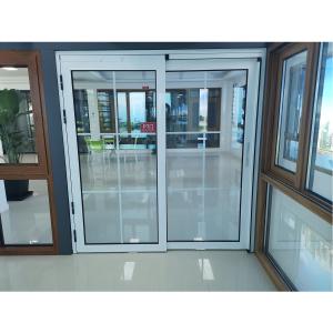 Wholesale ODM Aluminum Sliding Window And Door For Kitchen White Tempered Glass from china suppliers