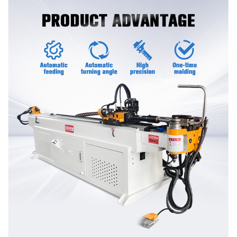 Fully Automatic CNC Pipe Bender Electric Alloy Bending Machine Engine Bearing PLC